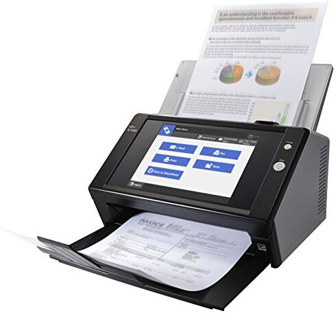 Fujitsu PA03706-B001 Scanner NETWORK SCANNER N7100 Network Scanner 25 ppm / 50 ipm/Color Duplex ADF / 8,4 pollici XGA (1,024 x 768 pixel) TFT Color monitor/10BASE-T, 100BASE-TX, 1000000000 BASE-T. Protocols: TCP/IP[IPv4/IPv6(06-2015)], DNS, DHCP, SMTP, SM