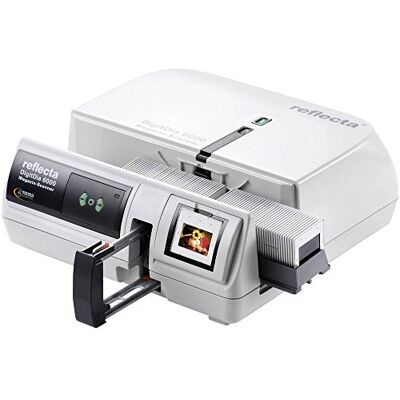 Reflecta DigitDia 6000 Filmscanner (35 mm) 35 mm-Film 5000 dpi x 5000 dpi automatischer Dokumenteneinzug (100 Dias) USB 2.0 Reflecta DigitDia 6000 Filmscanner (35 mm) 35 mm-Film 5000 dpi x 5000 dpi automatischer Dokumenteneinzug (100 Dias) USB 2.0