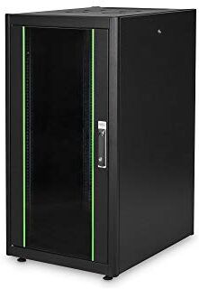 Digitus DN1922U68B Armadio 22 Unità 19" per Reti e Server Misure 1121 X 600 X 800 mm, Nero