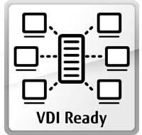 Fujitsu PRIMERGY VDI Bundles M f/VMware 20 VMS 2.2GHz E5-2407 Torre server