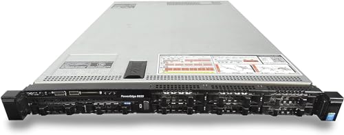 Generico Server rack Dell R630   8x SFF   2x Xeon 16-Core E5-2683 V4 3.00 GHz   256GB RAM   H710 Ctrl   2xPSU (ricondizionato certificato) (2x 1,2TB SAS HDD, Proxmox Virtual Environment)