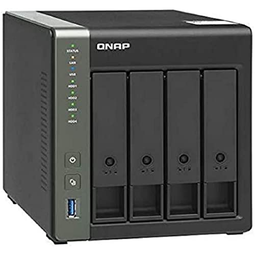 QNAP 4-Bay QTS NAS TS-431X3-4G Up to 4 HDD/SSD Hot-Swap. AL314 Quad-Core. Processor frequency 1.7 GHz. 4 GB. DDR3L. 1x1GbE. 1x2.5GbE. 1x10GbE. 3xUSB 3.2 Gen 1