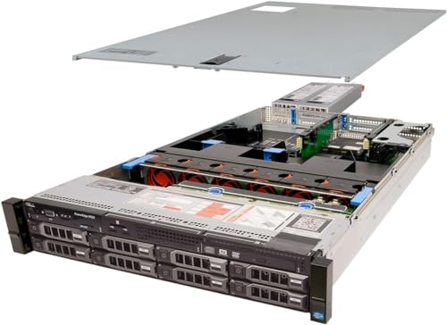 Generico Server rack Dell R720   8x LFF   2x Xeon 12-Core E5-2695 V2 3.20 GHz   128GB RAM   2x 1TB SSD   H710 Ctrl   2xPSU (ricondizionato certificato) (Senza sistema operativo)