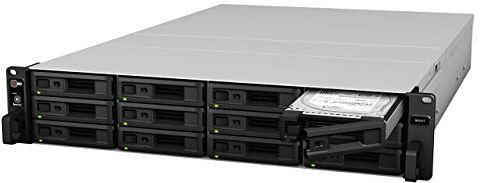 Synology RX1217 boîtier de disques Rack (2 U) Noir