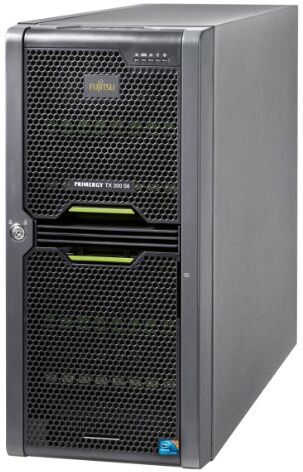 Fujitsu Primergy TX200 S6 Server (Intel Xeon E5640, 2,6 GHz, 12 GB RAM, HDD da 900 GB, DVD)