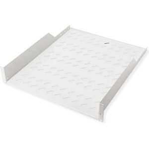 Roline Mensola da 19 pollici, 2 HE, 550 T, capacità di carico: 25 kg, grigio Roline Mensola da 19 pollici, 2 HE, 550 T, capacità di carico: 25 kg, grigio