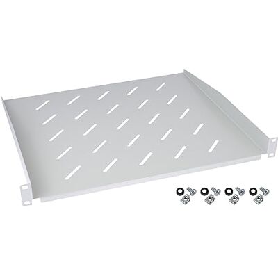 HMF 65499 Ripiano per armadio server 19 pollici 1 U profondità di installazione 400 mm grigio chiaro HMF 65499 Ripiano per armadio server 19 pollici 1 U profondità di installazione 400 mm grigio chiaro