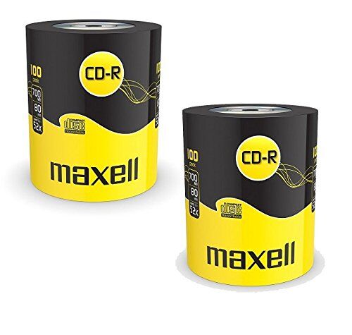 Maxell CD-R 52x, CD registrabili, 700 MB, Extra Protection
