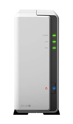 Synology DiskStation DS120j Collegamento ethernet LAN Torre Grigio Nas DiskStation DS120j, HDD,SSD, 0 TB, Serial ATA III, 2.5,3.5", Fat,HFS+,NTFS,ext3,ext4, 0,8 GHz