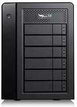 Promise Pegasus32 R6 disk array 24 TB Tower Black