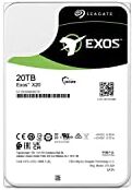 Seagate Exos X20, 20TB, 3,5 pollici SATA 6Gb/s, 7200 RPM, 2,5M MTBF, 512e e 4Kn FastFormat, disco rigido a bassa latenza con cache avanzata (ST20000NM007D) (Ricondizionato)