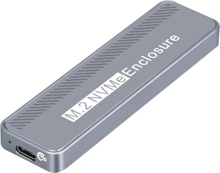 VENYAA Involucro SSD Tipo C USB 3.2 20 Gbps per Esterna con Chiave M SSD NVME 2230/2242/2260/2280