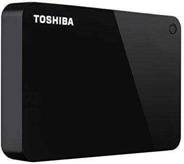 Toshiba Canvio Hard disk esterno portatile USB 3.0 nero Nero 4 TB