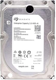 Seagate ST3000NM0025 HDD Interno da 3.5", Nero