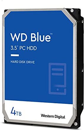 Western Digital Blue 4TB 3,5" Hard Disk Interno 5400 RPM