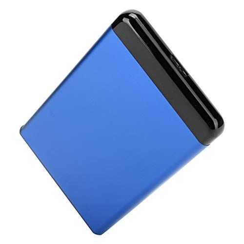 ANGGREK 8Tb Hard Disk Esterno Rigido, Mobile Usb3.0 Portatile 2.5In Ssd/Hdd Sata Alluminio Lega Enclosure 8Tb (Blu)