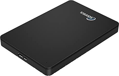 Sonnics 320GB USB 3.0 Esterni Portatile Hard-Disk per Finestre PC, Mac, Smart TV, XBOX ONE & PS4, Nero