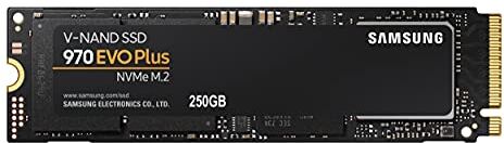 Samsung HD SSD 250 GB 970 EVO Plus M.2 PCI Express 3.0 V-NAND MLC NVME MZ-V7S250BW