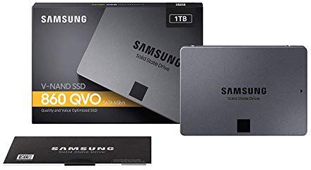 Samsung SSD 860 QVO, 1TB 2.5" SERIAL ATA III V-NAND MLC MZ-76Q1T0BW