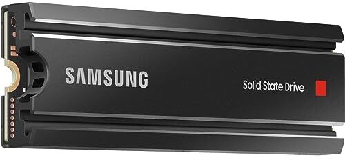 Samsung MZ-V8P2T0CW 980 PRO SSD interno NVMe 2TB con Dissipatore di calore, PCIe Gen 4.0, Compatibile con Playstation 5