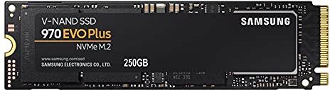 Samsung 970 EVO Plus 250 GB PCIe NVMe M.2 (2280) Internal Solid State Drive (SSD) (MZ-V7S250)