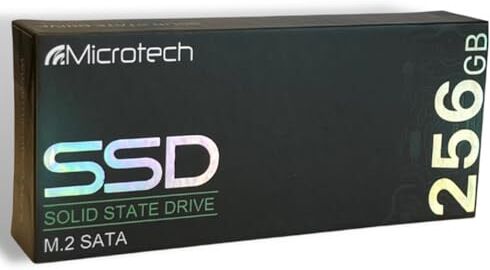 MICROTECH SSD 256 GB, Interfaccia SATA, Forma m.2 2280, MLC Multilevel cell, Velocità scrittura dati 400 MB/s, Velocità lettura dati 530 MB/s, Velocità trasferimento dati 6 Gbit/s