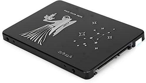 cigemay Dischi Rigidi Esterni, Disco a Stato Solido SSD da 2,5 Pollici 8GB 16GB 32GB 60GB 120GB 240GB 480GB 1TB 2TB, Unità Disco a Stato Solido Ultrasottili 70 a 500 M/S per Computer Desktop Table(16GB)