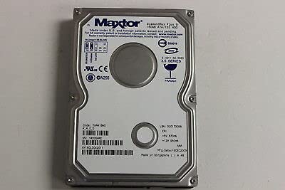 Maxtor Disco rigido 160 GB IDE ATA 3.5"  DiamondMax Plus 9 6Y160L0 7200 RPM 2 MB