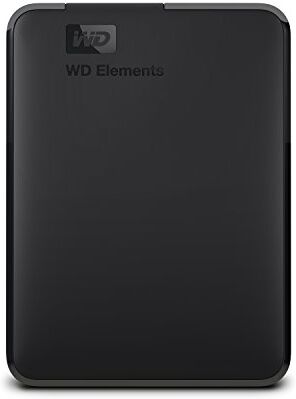 Western Digital 5TB Elements Portable, Hard Disk Esterno Portatile, USB 3.0