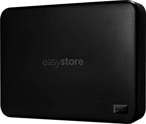 Western Digital Easystore 5TB External USB 3.0 Portable Hard Drive WDBAJP0050BBK-WESN