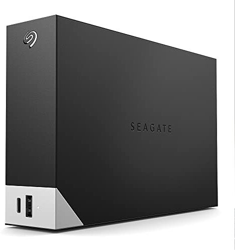 Seagate One Touch Hub, 16TB, Unità Disco Esterna per Desktop, USB-C, USB 3.0, per PC Desktop, PC Portatili e Mac, Piano Adobe Creative Cloud di 4 Mesi per la Fotografia (STLC16000400)