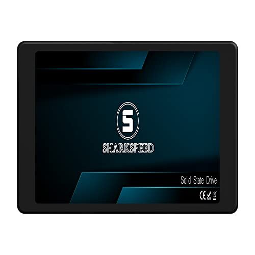 S SHARKSPEED SHARKSPEED SSD 4TB 2.5" SATA 3 (6Gb/s) TLC 3D NAND, Unità a Stato Solido Interno per Laptop, Computer Desktop/PC (4TB, 2.5")