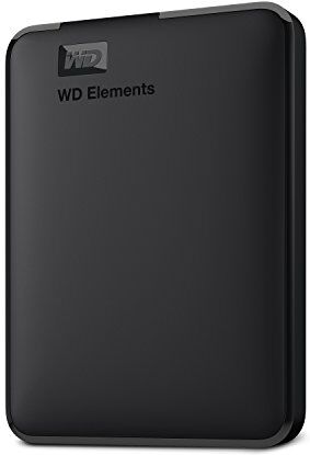 Western Digital Elements Portable 3.0 HDD Esterno, 3.50 Pollici, USB 3.0, 1000 GB, Compatibilità Mac, Nero