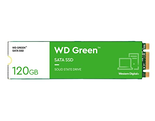 Western Digital Green Interna SSD M.2 SATA, Verde, 120 GB