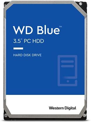 Western Digital WD10EZRZ Blu Hard Disk Desktop da 1 TB, 5400 RPM, SATA 6 GB/s, 64 MB Cache, 3.5