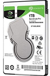 Seagate BarraCuda Pro, 1 TB, Hard Disk Interno, SATA da 6 GBit/s, 2,5", 7.200 RPM, Cache da 128 MB per PC Desktop e PC Portatili, 2 Anni di Servizi Rescue (ST1000LM049)