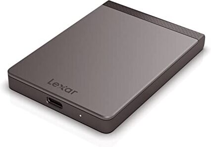 Lexar SL200 SSD 1TB, SSD Esterno, SSD Portatile, Fino a 550 MB/s in lettura, 400 MB/s in scrittura, USB C (LSL200X001T-RNNNG)