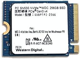 Western Digital 256GB SSD M.2 2230 30mm PC SN530 NVMe PCIe 3.0 Gen3 x4 SDBPTPZ-256G Unità a stato solido per Surface Pro Steam Deck Dell HP Lenovo Ultrabook Tablet