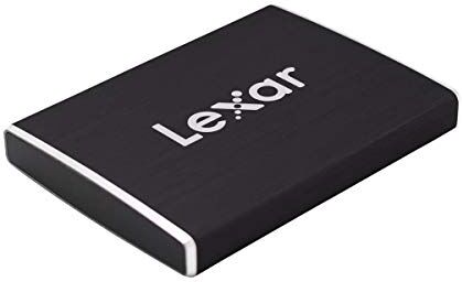 Lexar SSD SL100 500GB Professionale, SATA III (6Gb/s), Portatile, esterno, velocità di lettura 950 MB/sec, nero