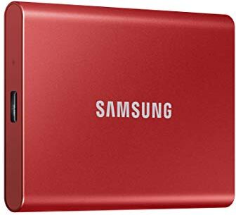 Samsung T7 Touch SSD portatile, 500 GB, USB 3.2 Sandali Adventure Seeker, punta chiusa T Bambini 1TB