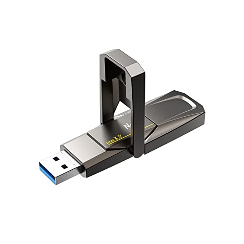 Netac US5 1TB Solid USB State Drive Portatile Esterno SSD Type-c e Interfaccia USB 3.2 Velocità fino a 550MB/s per Smartphone e Computer Notebook