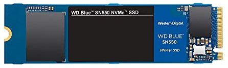 Western Digital Blue SN550 250GB M.2 PCIe NVME SSD, con velocità di lettura fino a 2,400MB/s