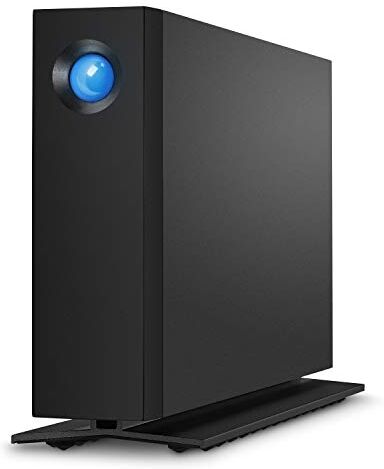 LaCie STHA4000800 d2 Professional 4TB Disco rigido esterno Desktop HDD – USB-C USB 3.0 7200 RPM Enterprise Class, 5 anni di garanzia e servizio di ripristino (STHA4000800) Nero