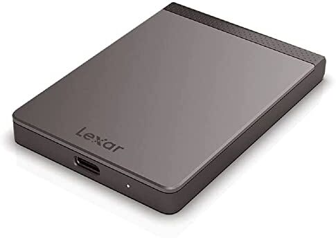 Lexar SL200 SSD 512GB, SSD Esterno, SSD Portatile, Fino a 550 MB/s in lettura, 400 MB/s in scrittura, USB C (LSL200X512G-RNNNG)