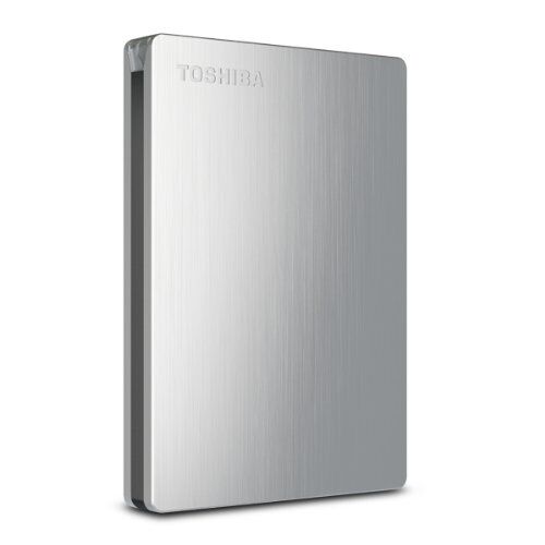 Toshiba 500GB Canvio Slim II Mac disco rigido esterno Argento