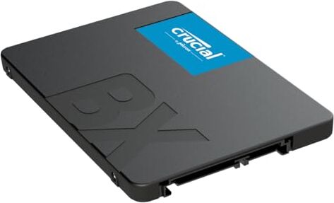 Crucial BX500 SATA SSD 4TB, SSD Interno 2,5", Fino a 540MB/s, Compatibile con Notebook e PC Desktop, 3D NAND, Accelerazione dinamica di scrittura, Hard Disk SSD Interno CT4000BX500SSD101