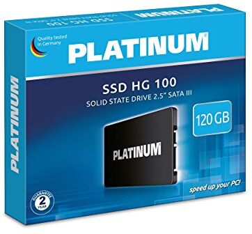 Platinum 125819 "HG 100 6,4 cm (2,5 pollici) Hard disk interno SSD 120 GB per Notebook, Laptop e PC, SATA III