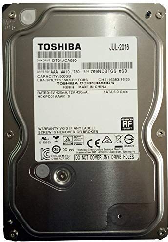 Toshiba Hard-disk DT01ACA050 500 GB