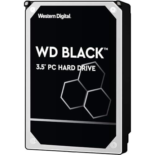 Western Digital _BLACK 4TB Hard Disk interno da 3.5” ad Alte Prestazioni, 7200 RPM Class, SATA 6 GB/s, 256MB Cache, Garanzia 5 anni