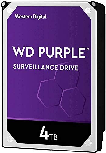 Western Digital Purple? 4TB Hard disk interno 8,9 cm (3,5) SATA III 40PURZ, sfusa